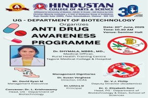 Anti Drug Awareness on 30th June 2025